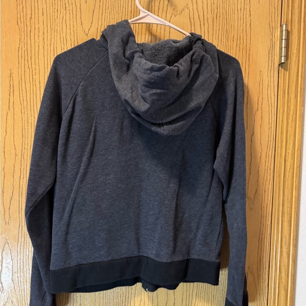 PINK Victoria's Secret Charcoal Jacket zip up - Picture 8 of 9